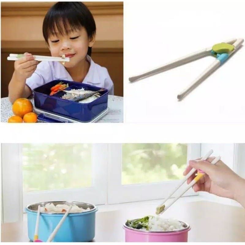 Medan Termurah Simple dan mudah dipakai Sumpit anak / Children Chopsticks