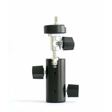 Flash shoe C  (terdapat dudukan flash dan payung, ada adapter ke tripod) D-23