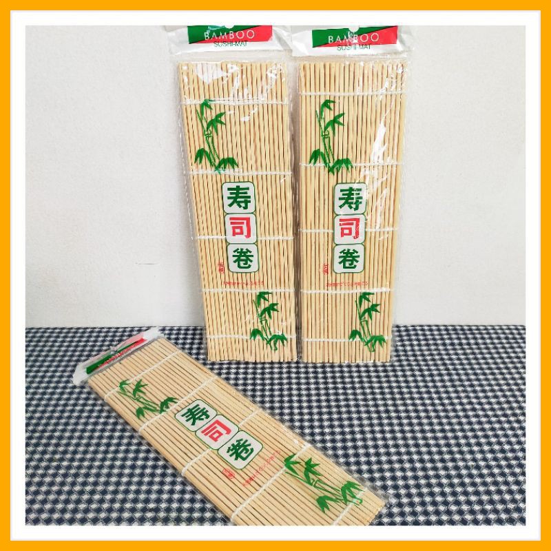 Sushi Roller Mat Bambu Penggulung Sushi Kimbab Bento