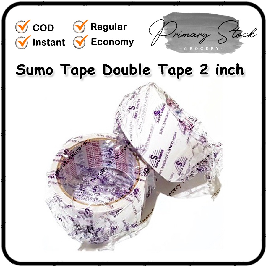 

Double Tape 48mm 2 inch Sisi Dabel Tip Kuat Bening Tipe Besar 2inc Sumo Murah