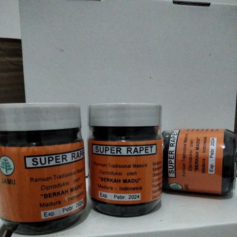Jamu Ramuan Madura asli perapet miss v, Galian Rapet/Super Rapet Berkah Madu //[ free Bubble]
