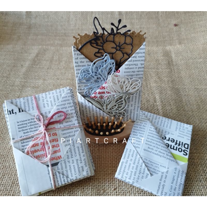

Journal Pocket / amplop Journal ( isi 10 pcs) - journal vintage / paper goodies
