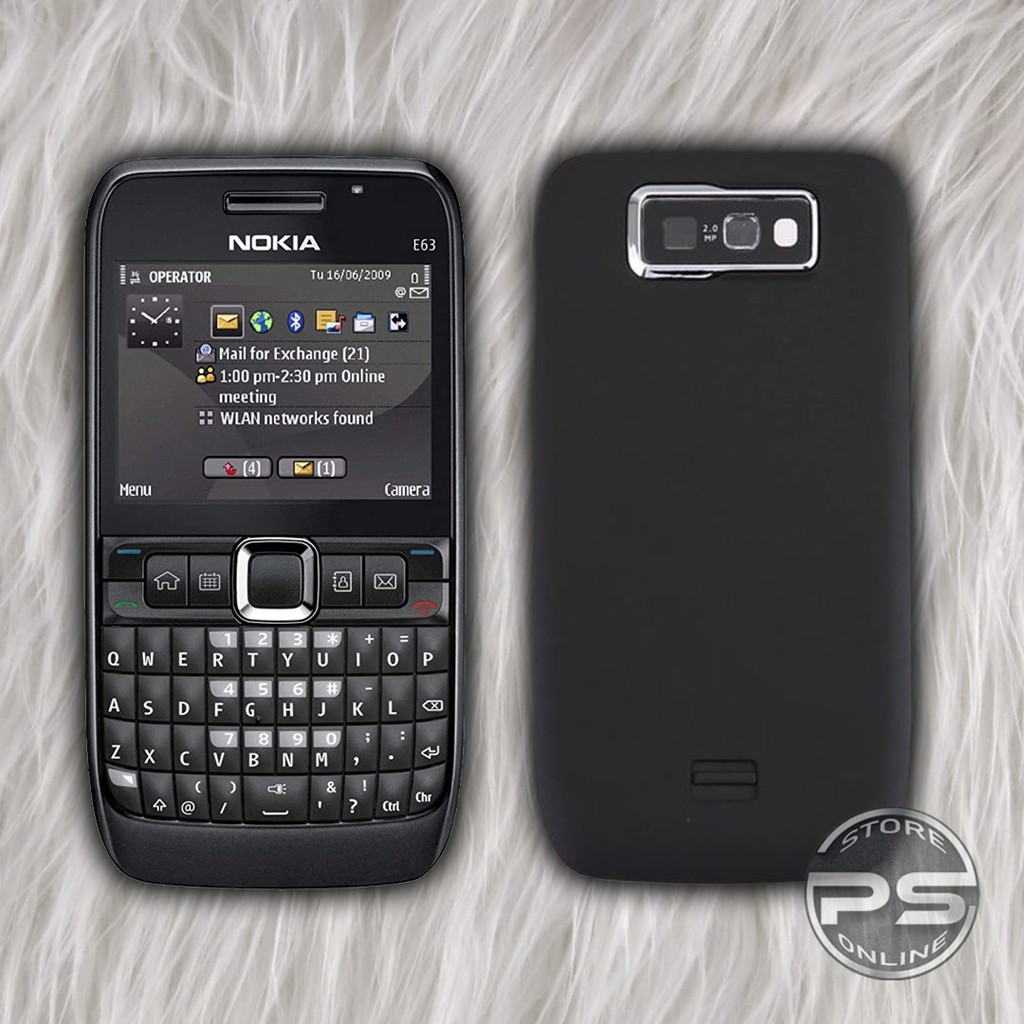 HP Nokia E63 - HP Jadul - HP Qwerty Legenda - Aplikasinya sangat lengkap -Jaringan Telkomsel-1