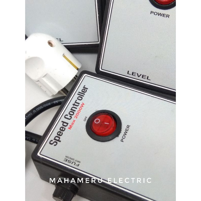 Pengatur Kecepatan Motor Listrik Dimmer AC