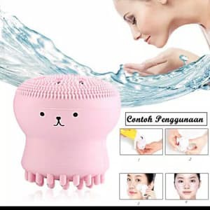 RADYSA - Sponge Gurita Facial Wash Lucu - Spons Cuci Muka + Pijat