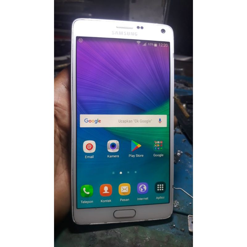 LCD samsung note 4 copotan ori