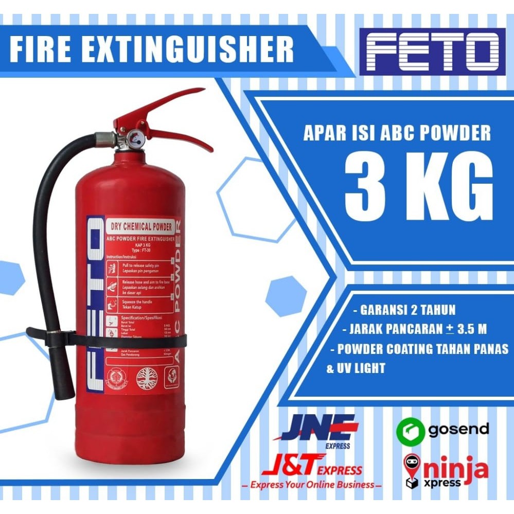 Alat Pemadam Kebakaran (APAR)3KG - FETO