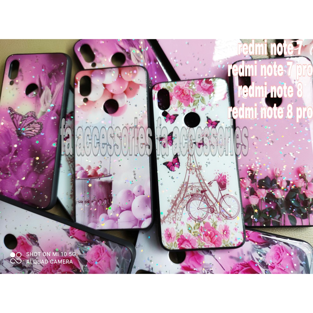 FA Soft case tpu bling casing XIAOMI REDMI NOTE 5 5PRO 9 9PRO 7 7PRO 8 8PRO PRO SOFTCASE