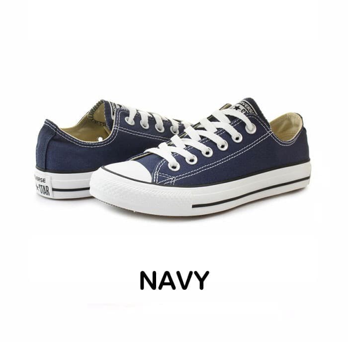 PROMO SEPATU CONVERSE LEATHER NAVY DONGKER 37-43 SEPATU PRIA WANITA KASUAL SNEAKERS SANTAI MURAH