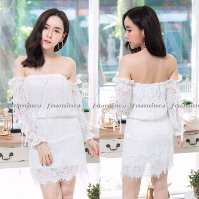 dress brukat bkk