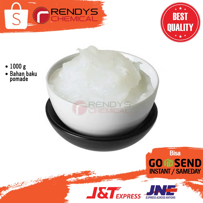 Petrol / Petrolatum / White Petroleum Jelly / Vaseline / Bahan Baku Pomade 1 Kg