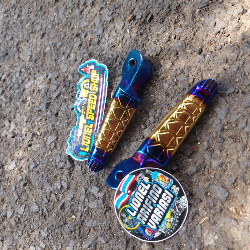 Step footstep pijakan twotone beat vario 110 125 150 scoopy beat cbs