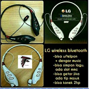 HEADSET BLUETOOTH LG TONE HBS 740+ SLOT MEMORY HBS 740