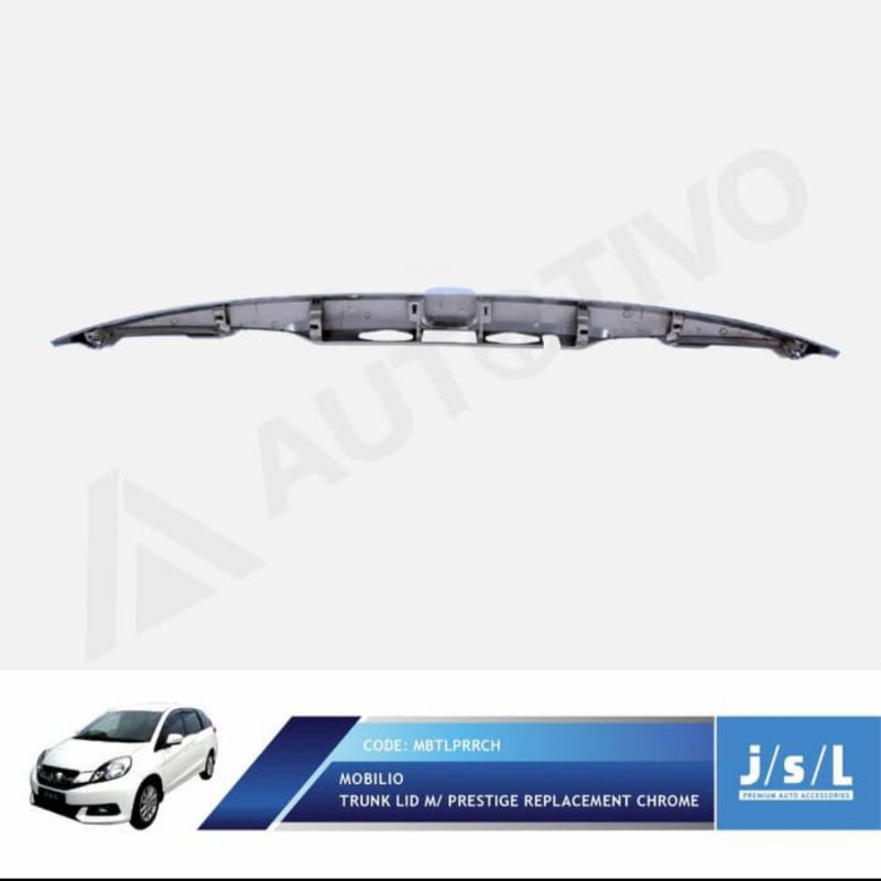 trunk lid Mobilio model replacement chrome model ganti jsl