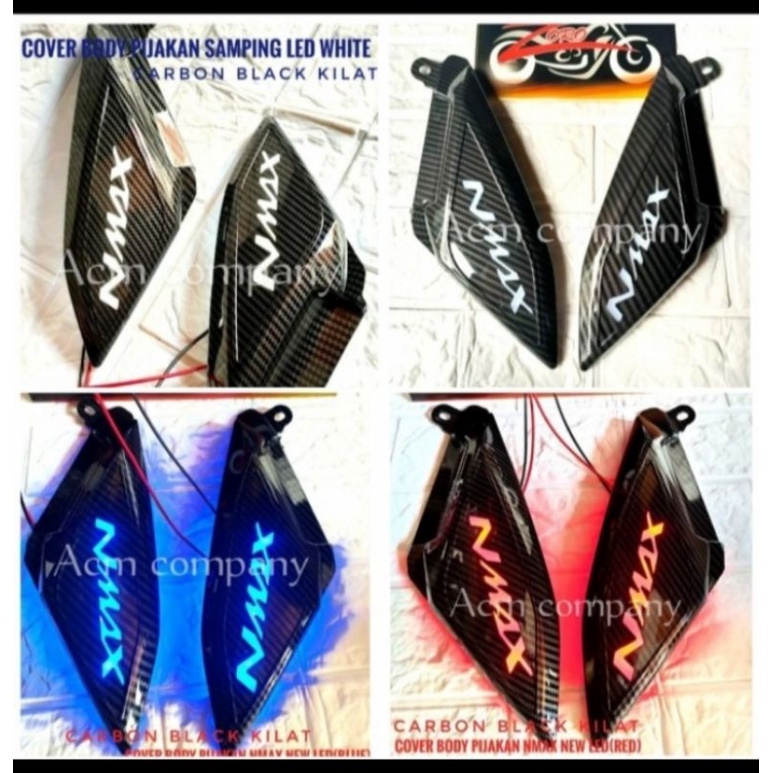 cover body samping lampu LED Yamaha NMAX NEW 2020 2021