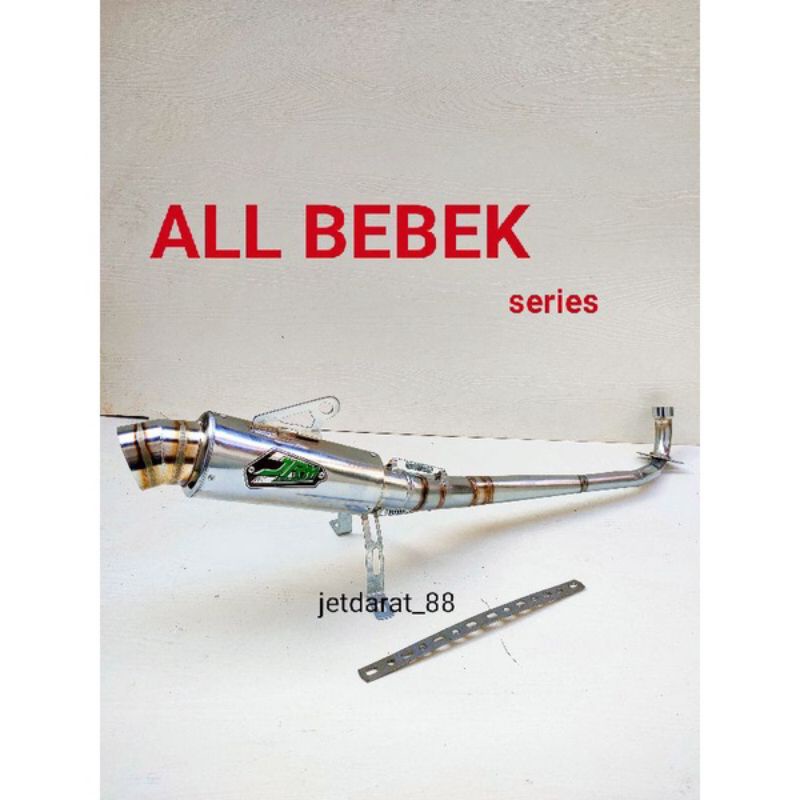 knalpot racing jrm universal supra x/fit/125 revo lama/absolut vega zr/r/new jupiter z/z1 smash shog