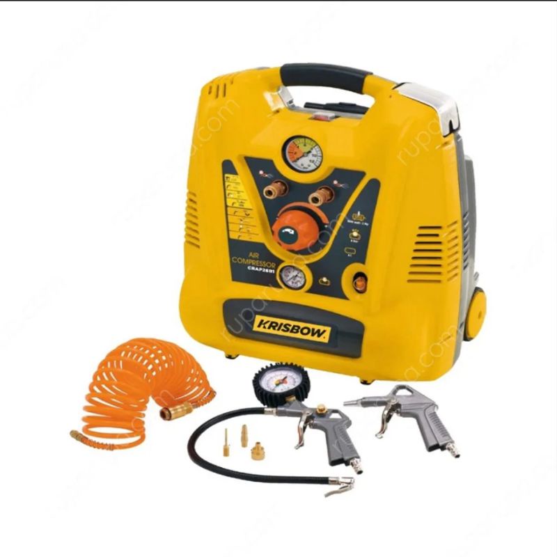 Kompresor Angin Oil Free 2hp 8bar Krisbow