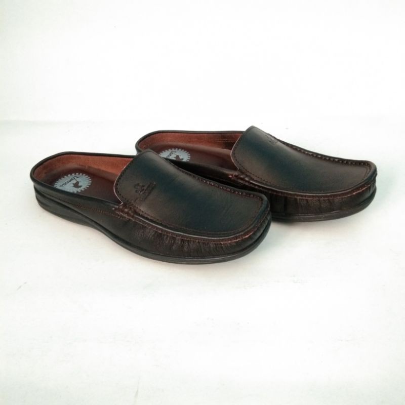 SEPATU SANDAL PRIA LANCAS SLOP COWO KULIT