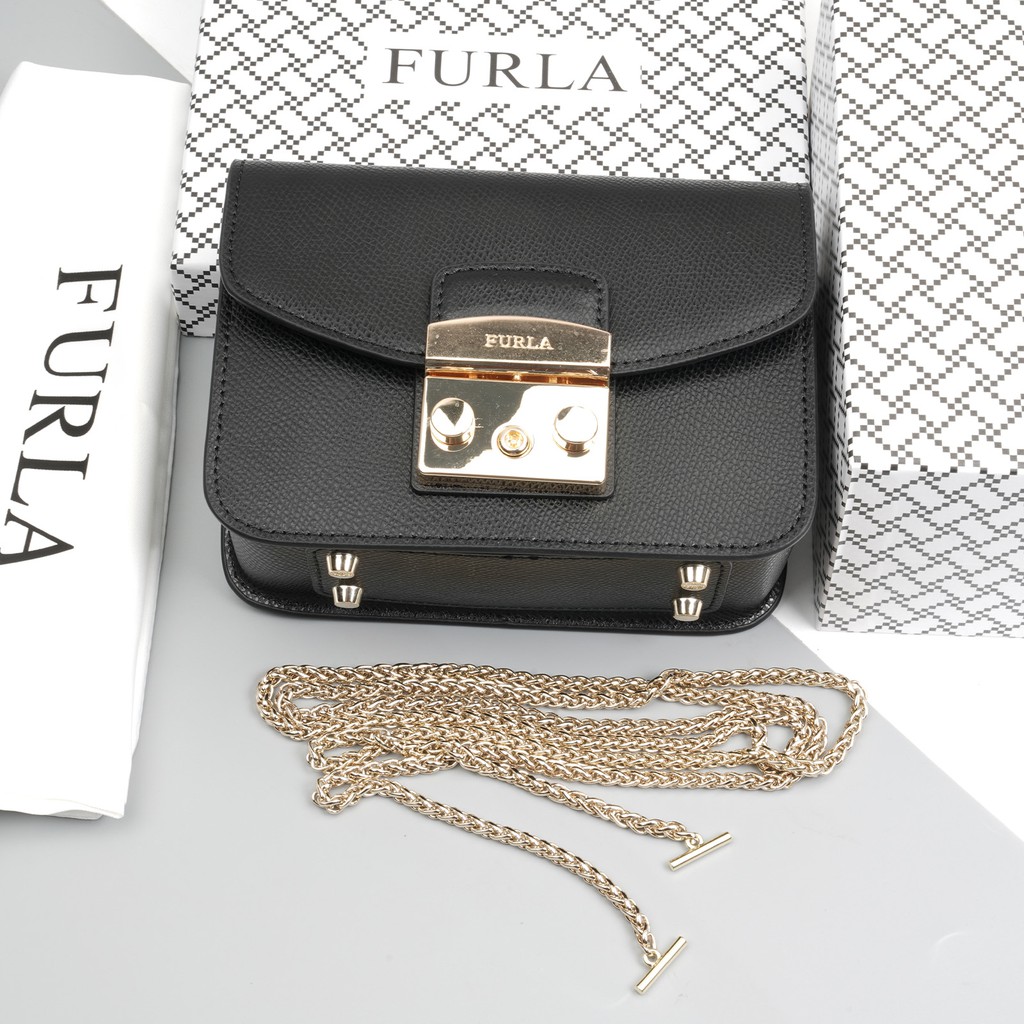 Original Small Size (17X12X8CM) Cowhide Material Furla Ladies Shoulder Bag Crossbody Bag