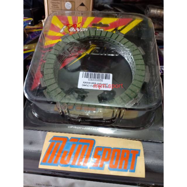 Kampas kopling Kawahara Scorpio dan Vixion old- kampas kopling Scorpio dan Vixion old