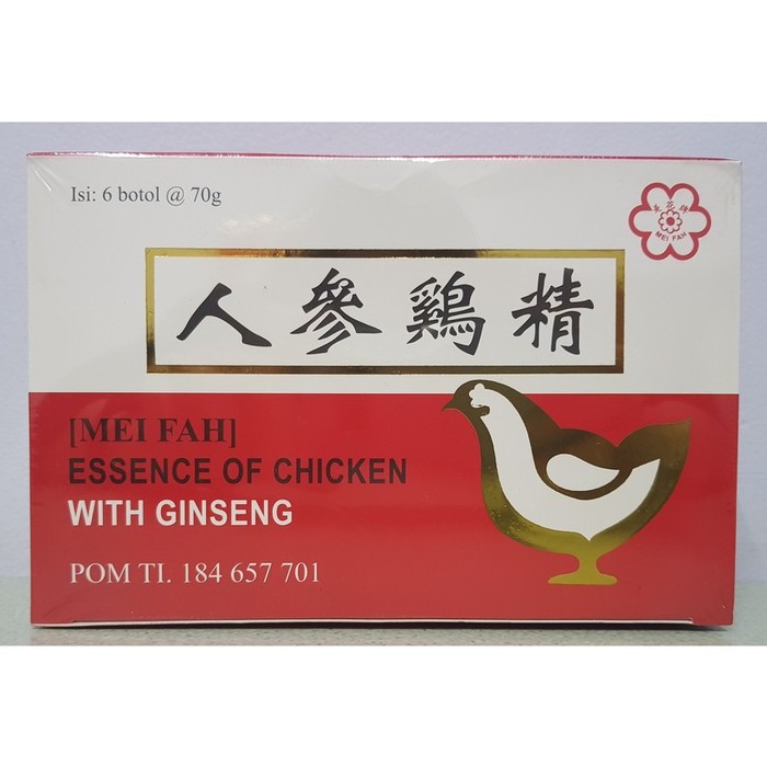 

(MEI FAH)ESSENCE OF CHICKEN WITH GINSENG/memelihara kesehatan tubuh