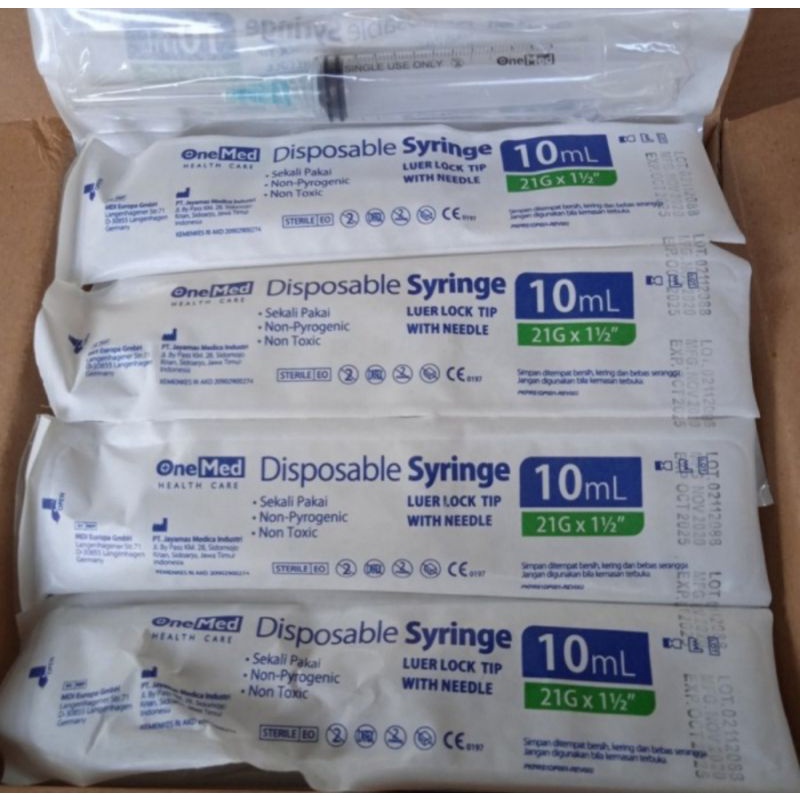 Spuit 10 cc / Spuit 10 ml