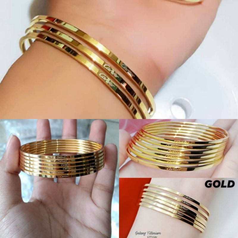 GELANG KERONCONG TITANIUM GELANG KERONCONG WANITA BLINK