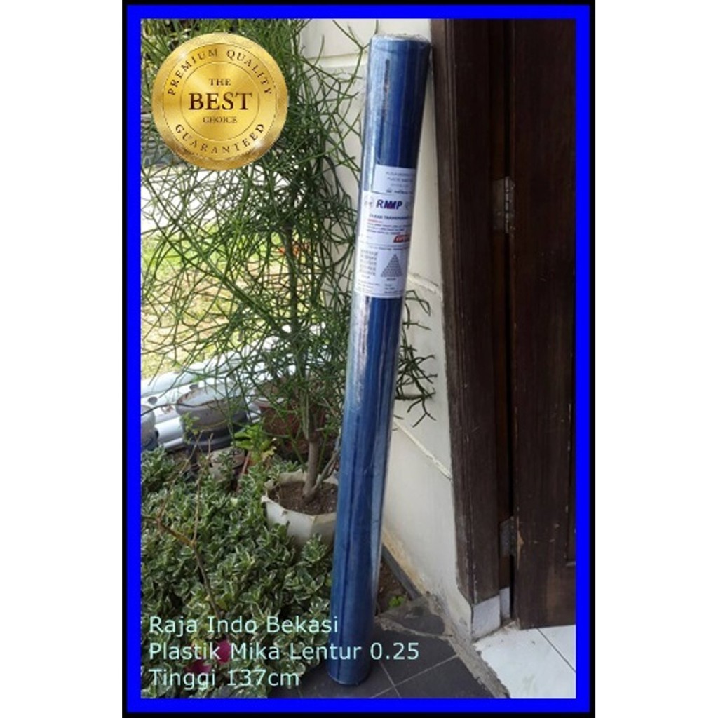 Plastik Mika Lemes 0.5 mm Meteran Tebal 0.5 mm Lentur Mika untuk Pembungkus Tenda Tas Karpet