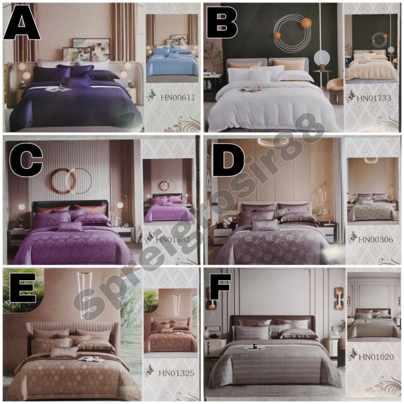 Sprei Kingkoil Sutra Tencel Jackquard 200 x 200 | 180 x 200 | 160 x 200