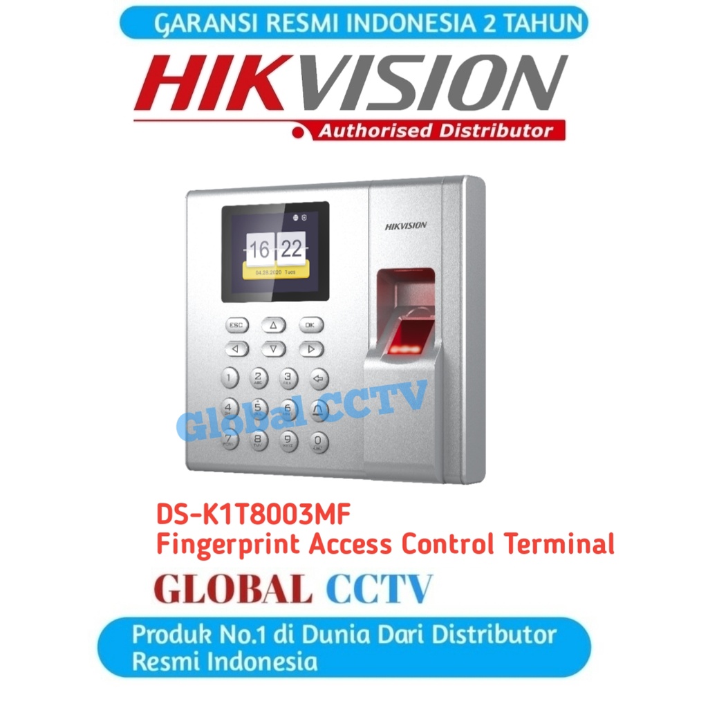 HIKVISION DS-K1T8003MF FINGERPRINT ACCESS CONTROL