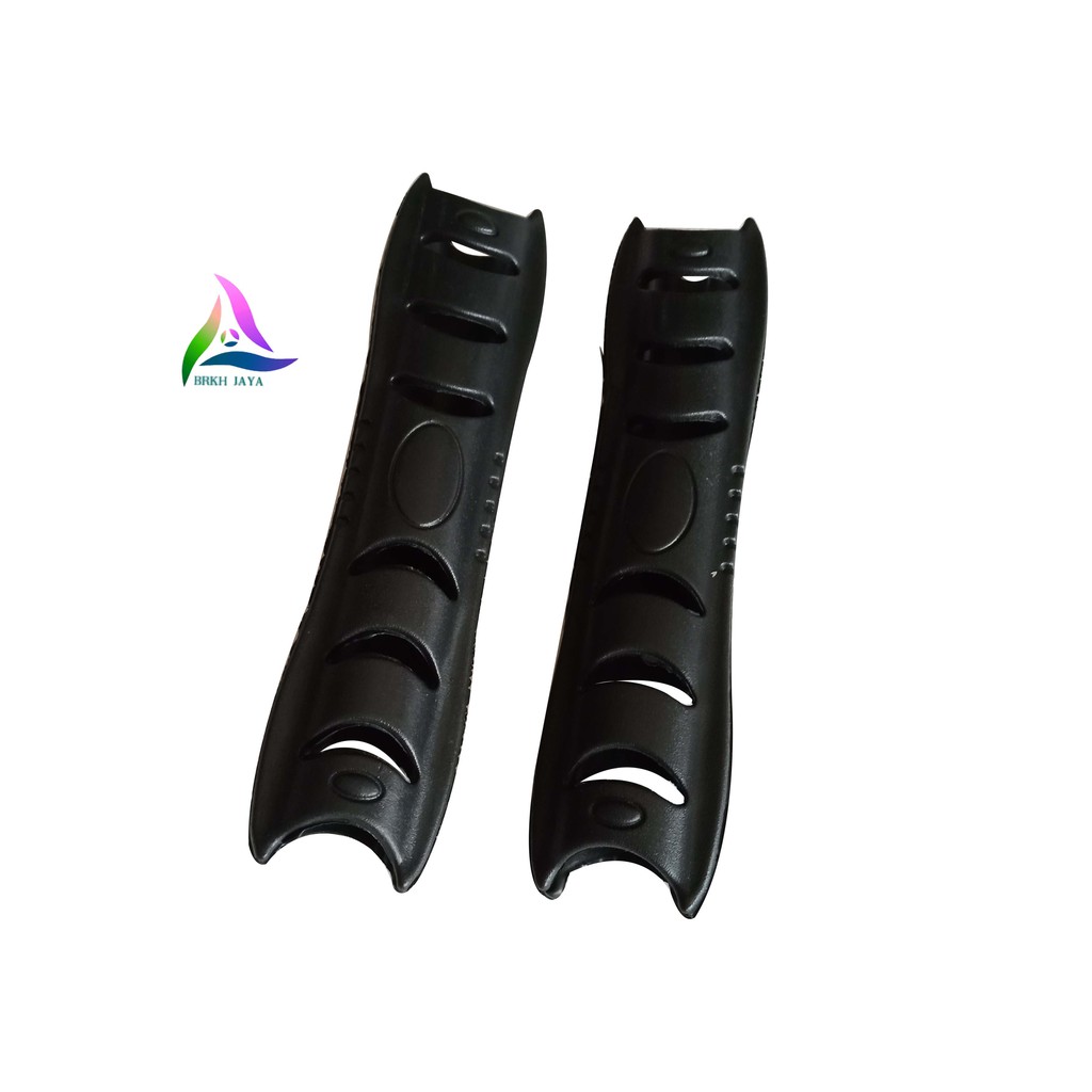 HANDLE GAGANG TAS SULING BAHAN KARET HITAM GS119