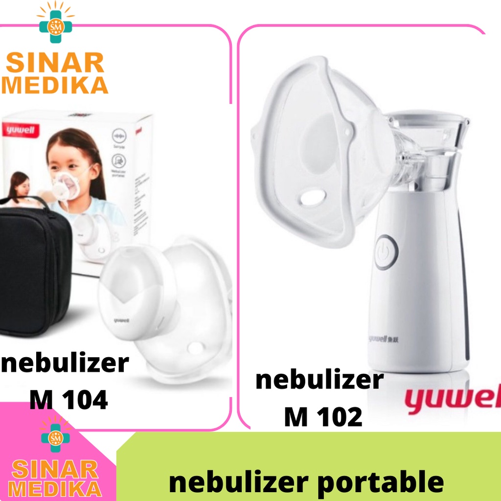 Nebulizer Portable Yuwell  . Alat Uap Asma Sesak Napas Batuk Pengencer Dahak