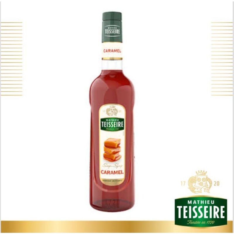 

Sirup Teisseire rasa Caramel 700ml France's No.1 Syrup