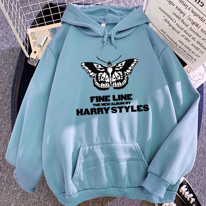 Hoodie Kupu Kupu Hodie Butterfly Korean Style Kawaii Cute Anime Butterfly Logo