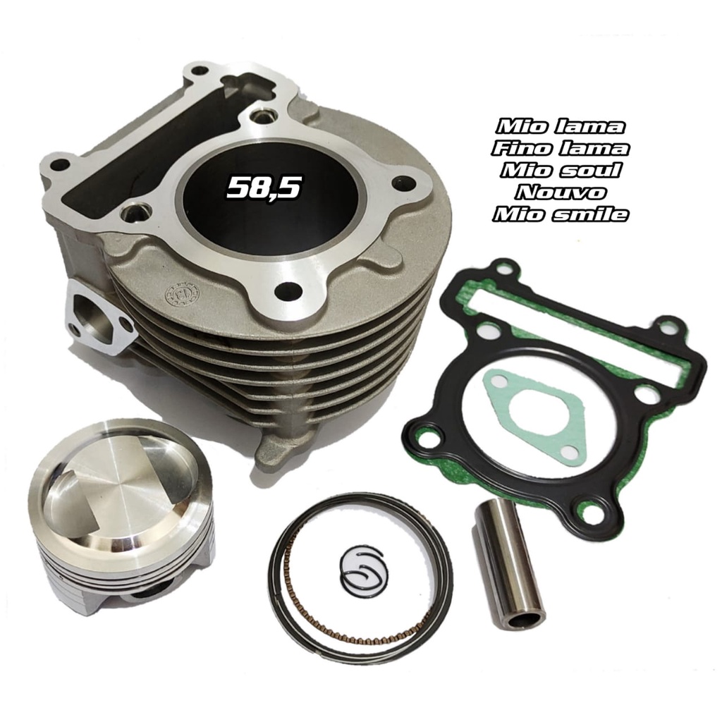 BLOK SEHER MIO 58,5 BORING MIO 58,5 PAKET BORE UP MIO 58,5 BOREUP MIO 58,5 BLOK SEHER 58 MIO FINO BL