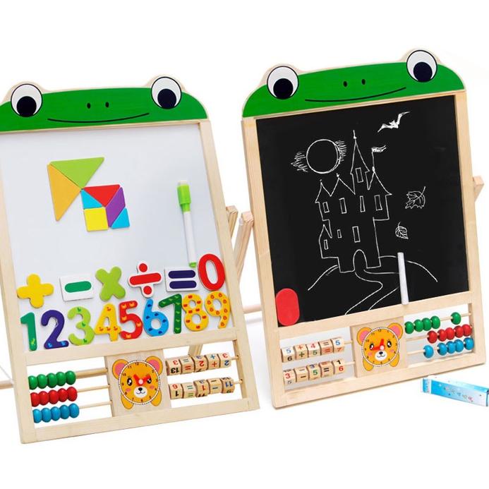 

Serba Mutu ( DISKON 70 RIBU ) Papan tulis Anak Magnetic Learning Easel 3 in 1 Mainan Edukasi Papan Tulis Magnet