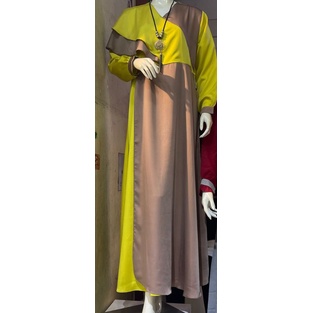 La Marsha Moslem Wear / Long Dress Muslim kekinian / Gamis / Baju Muslim La Marsha