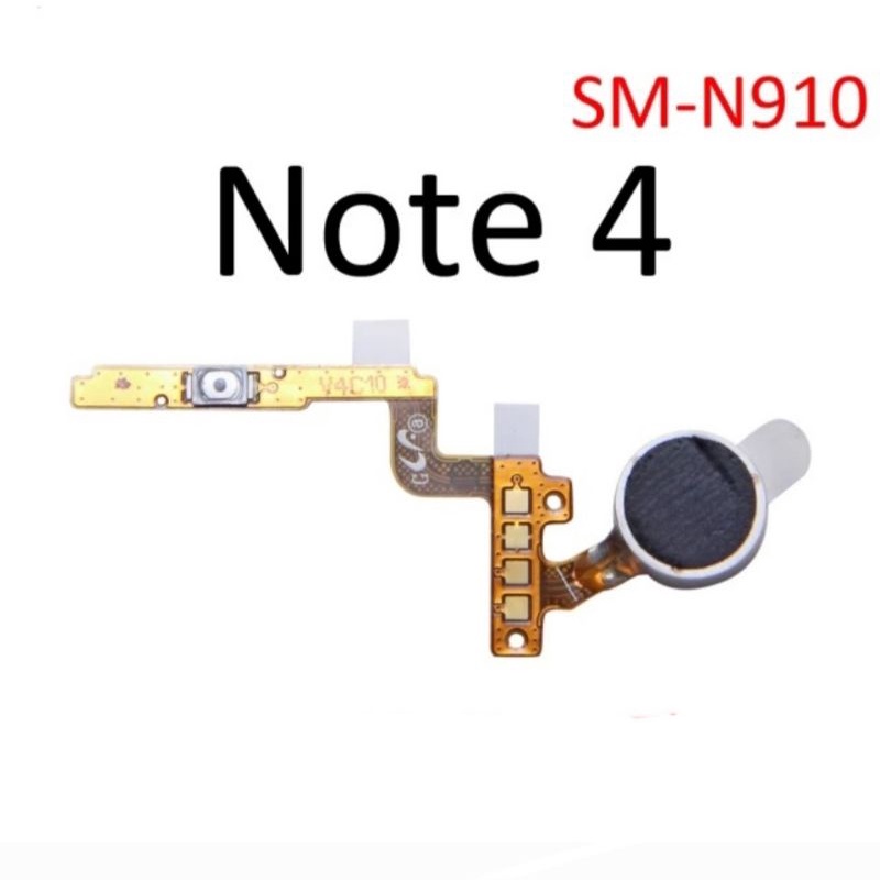 Flexible on off Samsung Note 4 SM N910