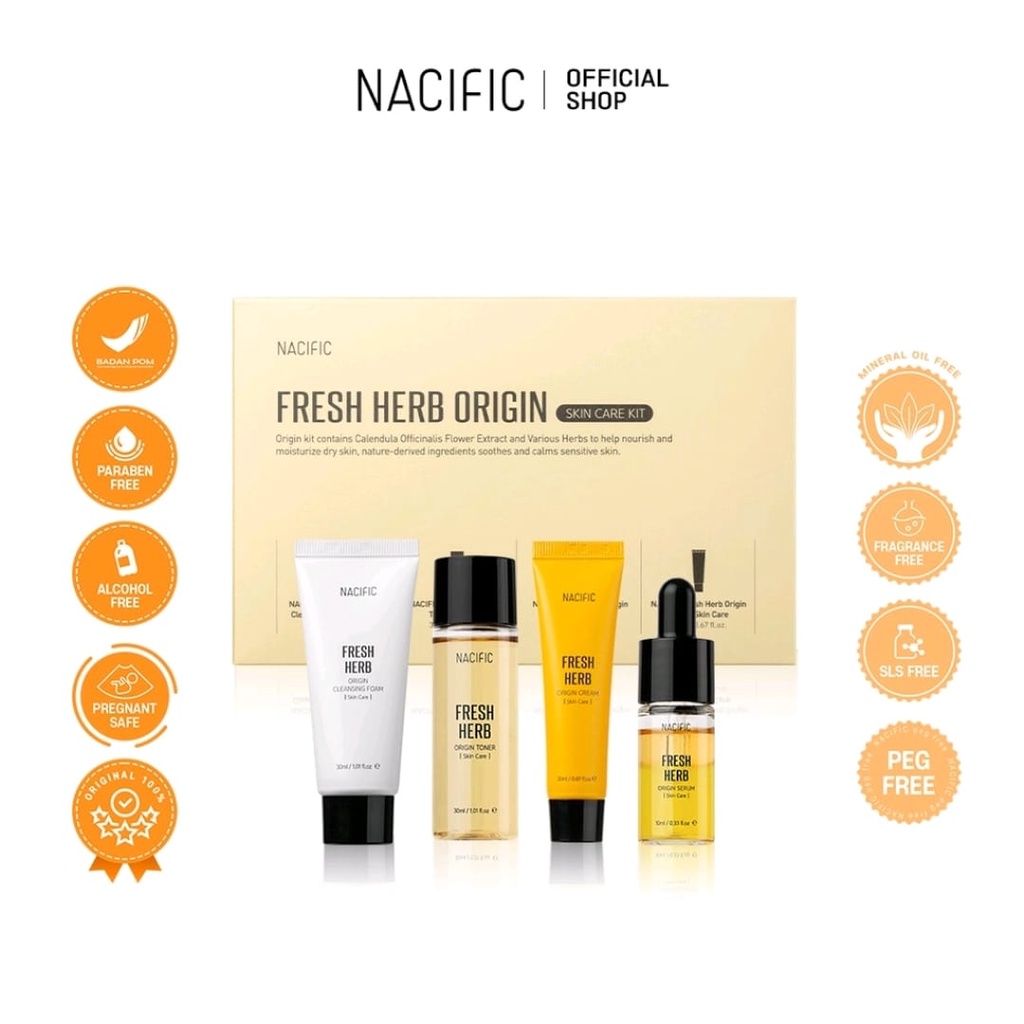 NACIFIC Fresh Herb Origin Skin Care Kit