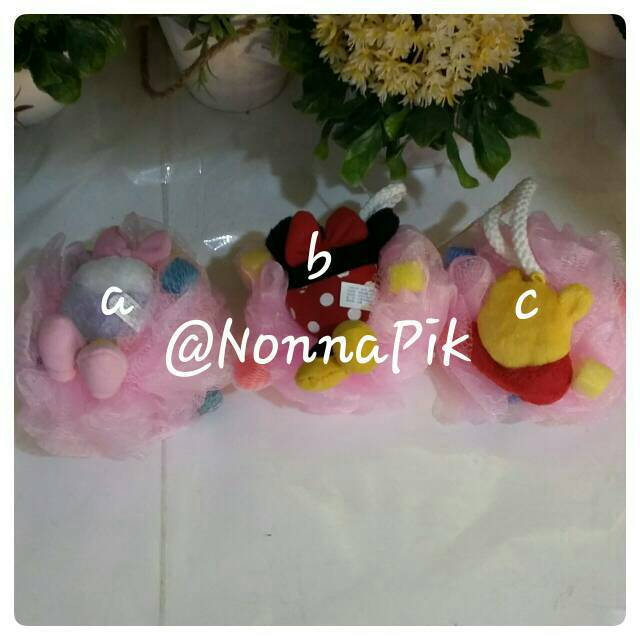 Sponge Mandi Daisy Duck Desi - Minnie Mouse Mini - Winnie The Pooh - Hello Kitty - Mouton - Melody