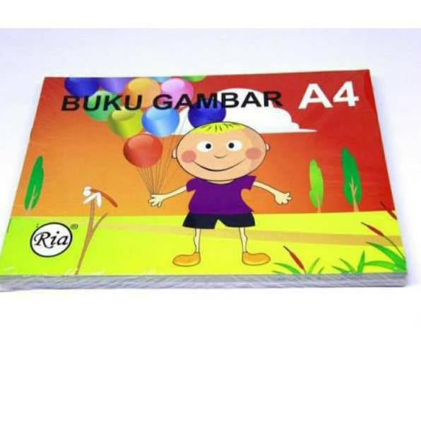 

[PRODUK CIRF8] Buku Gambar A4 Ria Grosir (10 buku) ZJE