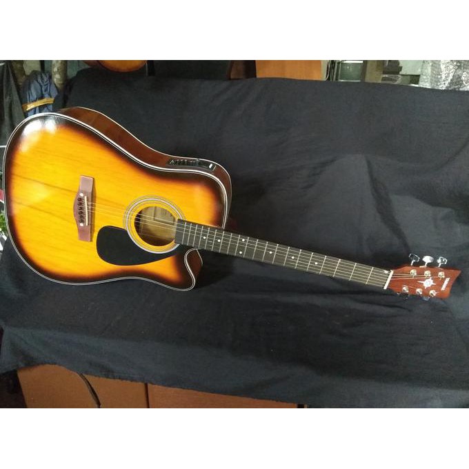 Gitar akustik elektrik yamaha gitar murah akustik elektrik custom