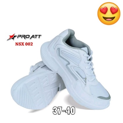 Pro ATT NSX 002 Sepatu Sneakers Wanita Sepatu Casual Warna Putih 37-40