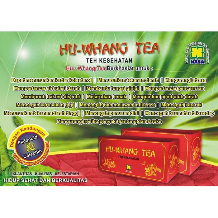 

PROMO! HU WHANG TEA TEH REMPAH KESEHATAN ORIGINAL NASA GOOD QUALITY