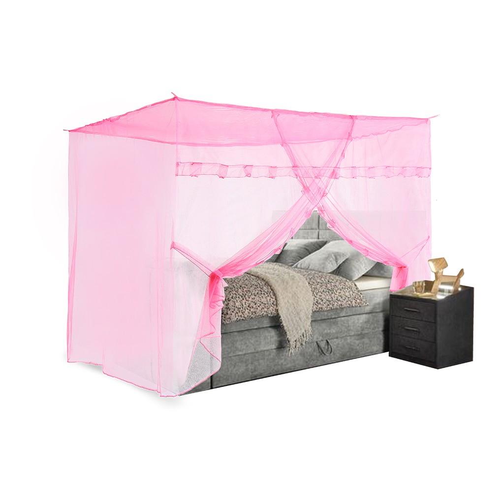 Kelambu Dewasa / Kelambu Tidur / Kelambu Nyamuk Poni Ukuran 180x200x160 Cm Snobby