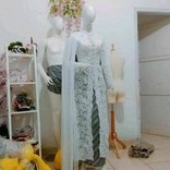 SAYAP PUNDAK KEBAYA / VEIL BAHU MUTIARA / SELENDANG BAHU PENGANTIN