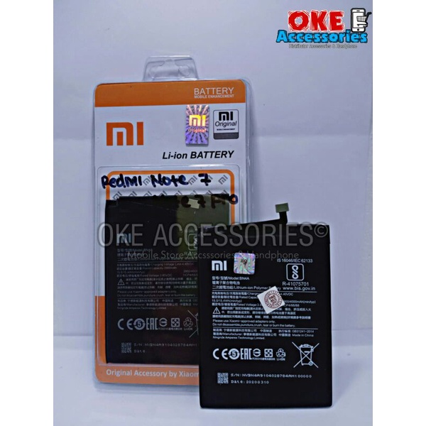 Baterai/Batre/Battery HP Xiaomi BN-4A / Redmi Note 7/ Redmi Note 7 Pro