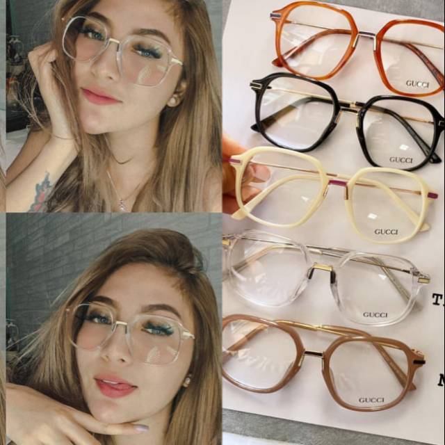 Kaca mata korea wanita minus