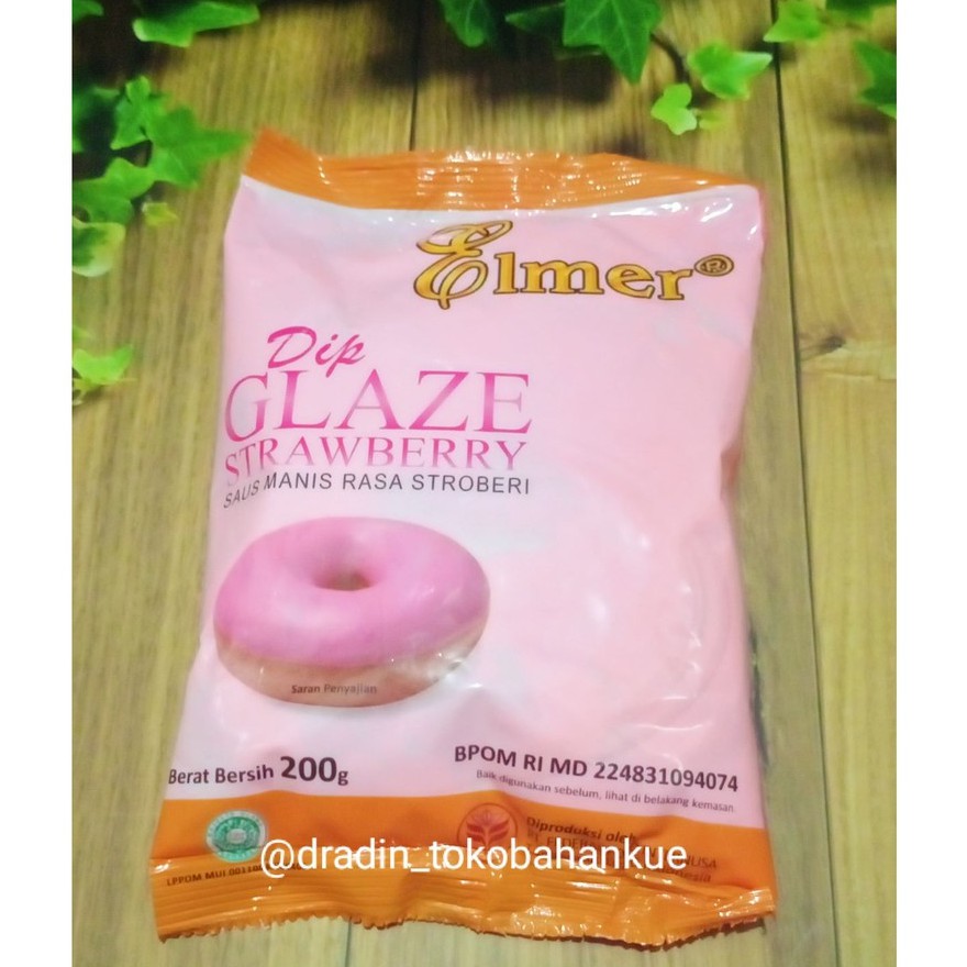 

DIP GLAZE STRAWBERRY 200 GR