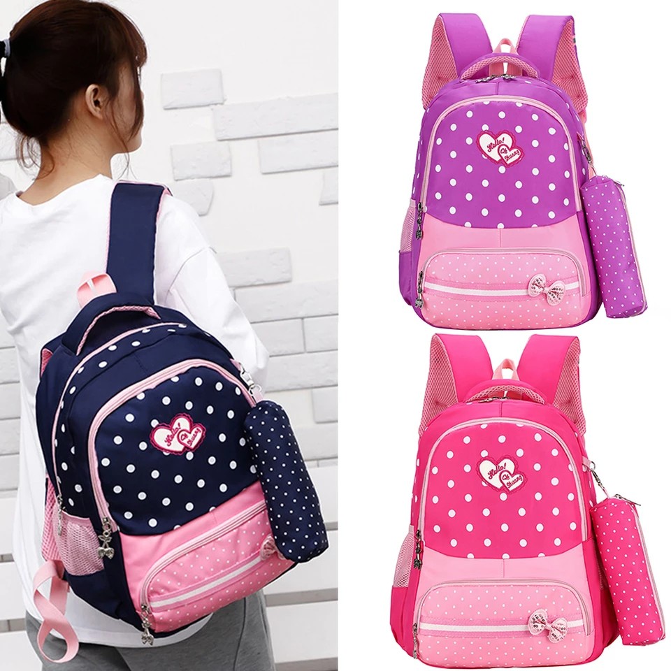 ARMELIA SHOP_Tas Anak Sekolah_Tas Backpack_Unicorn_Polkadot Love